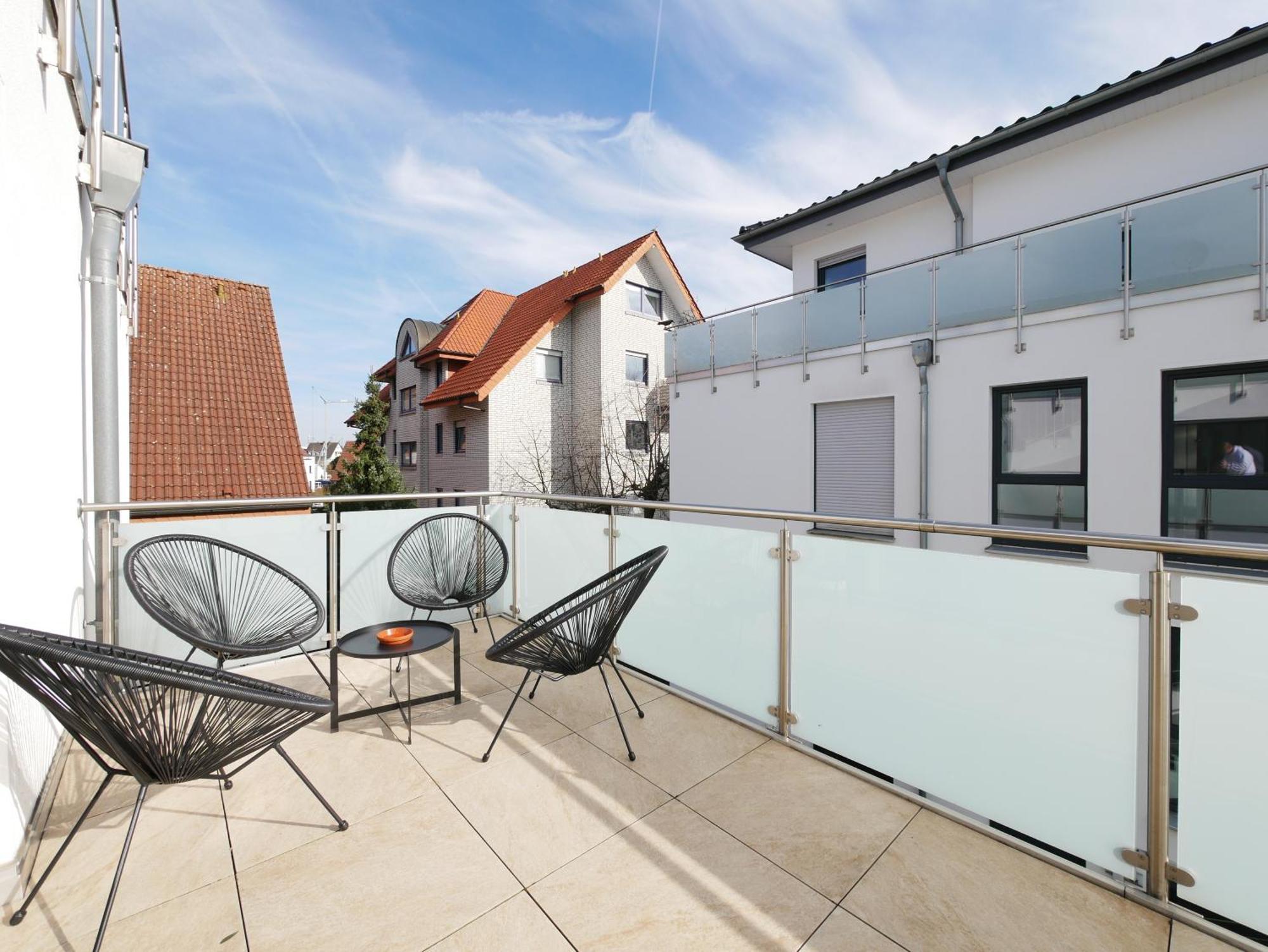 85Qm, Parkplatz, Zentral, Grosser Balkon, 2 Baeder Paderborn Extérieur photo